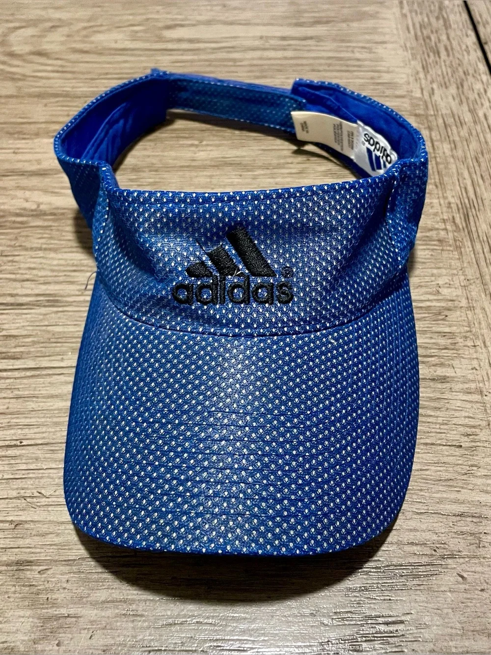 Adidas visor with zippered pocket
